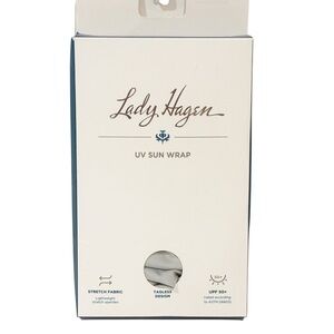Lady Hagen UV Sun Wrap Womens Small/Medium UPF 50+, Gray BRAND NEW